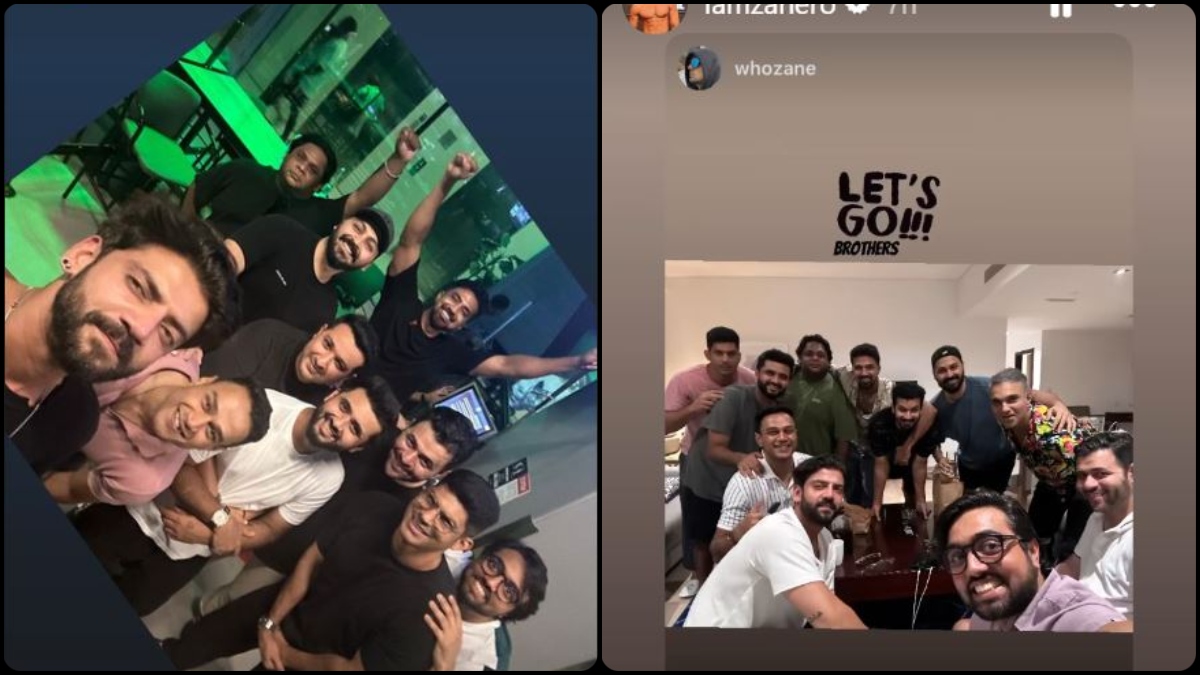 Zaheer Iqbal Bachelor Party